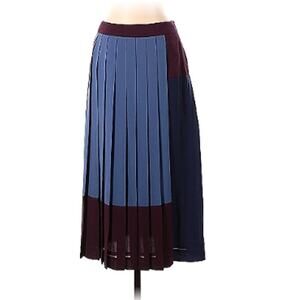HUGO BOSS Casual Skirt Midi Length Blue ,Burgundy, Navy, size 6 MRP $398